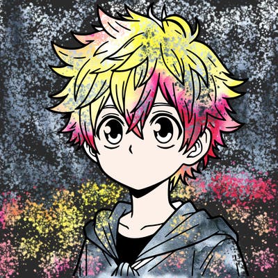 manga boy character