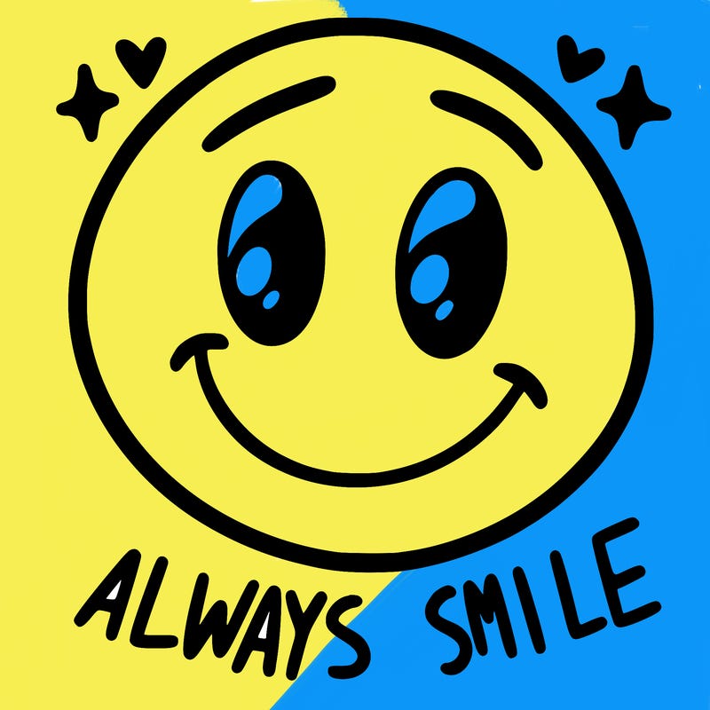 always smile
