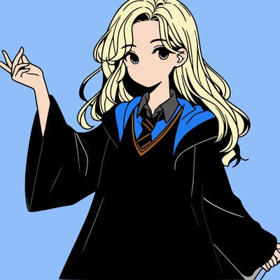 ravenclaw student female