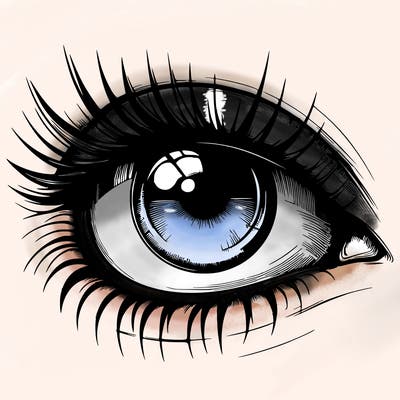 realistic eye