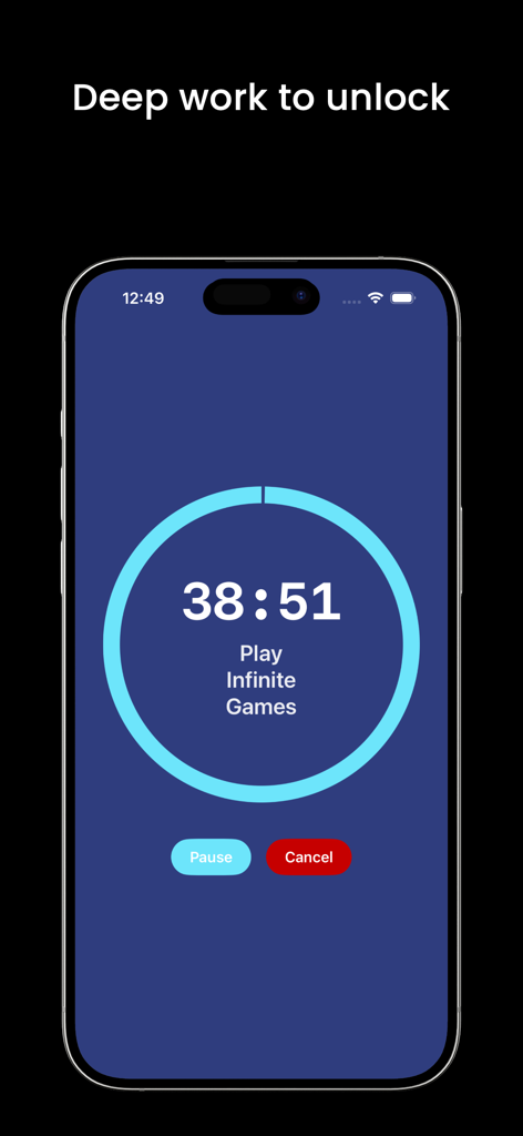 Deep Work Everyday - Productivity App | MWM