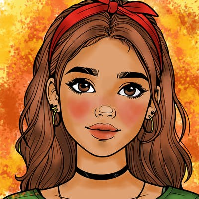 realistic teenage girl