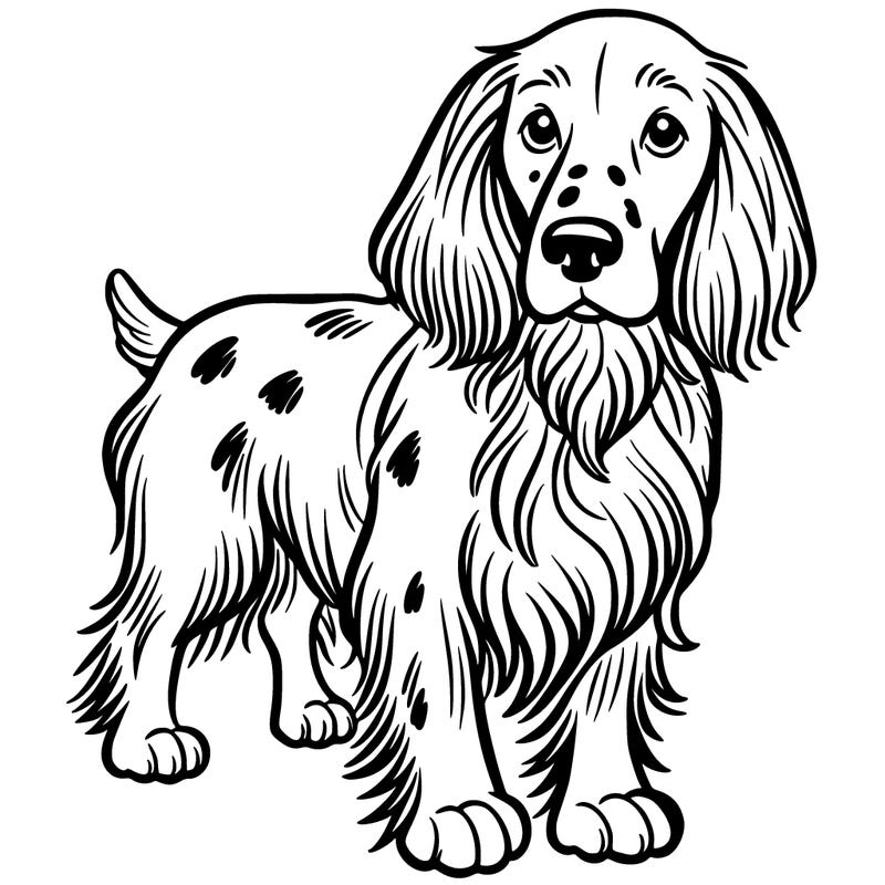 english setter dog
