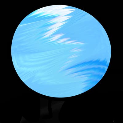 a plain circle with nothing else