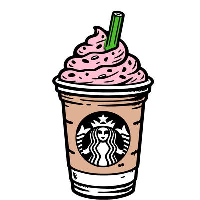 starbucks, frappuccino