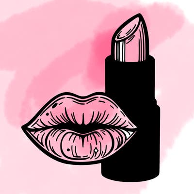 lips and lipstick