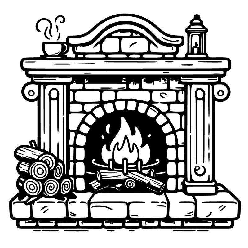 fireplace
