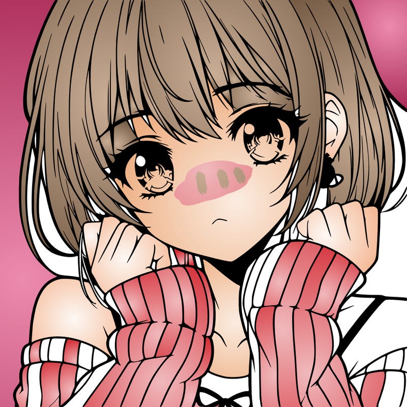 beautiful anime girl