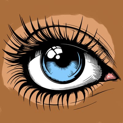 realistic eye