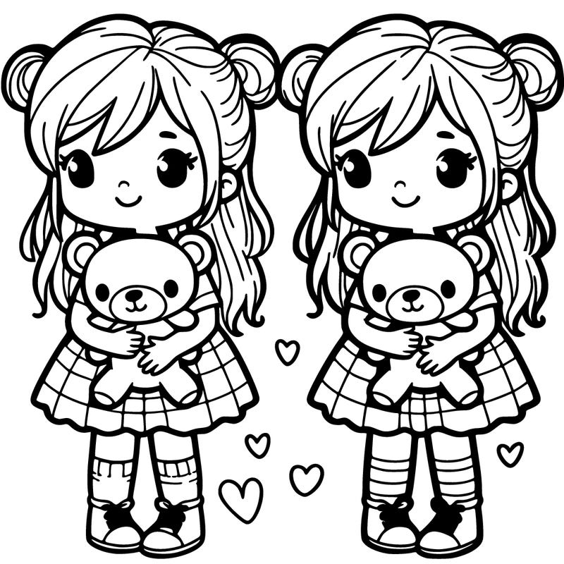 cute little girl holding a teddy bear