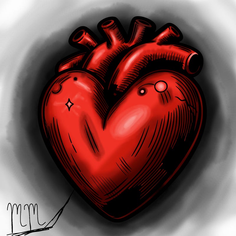 realistic heart