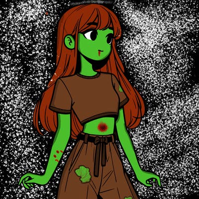 girl in a cute crop top