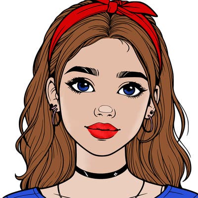 realistic teenage girl