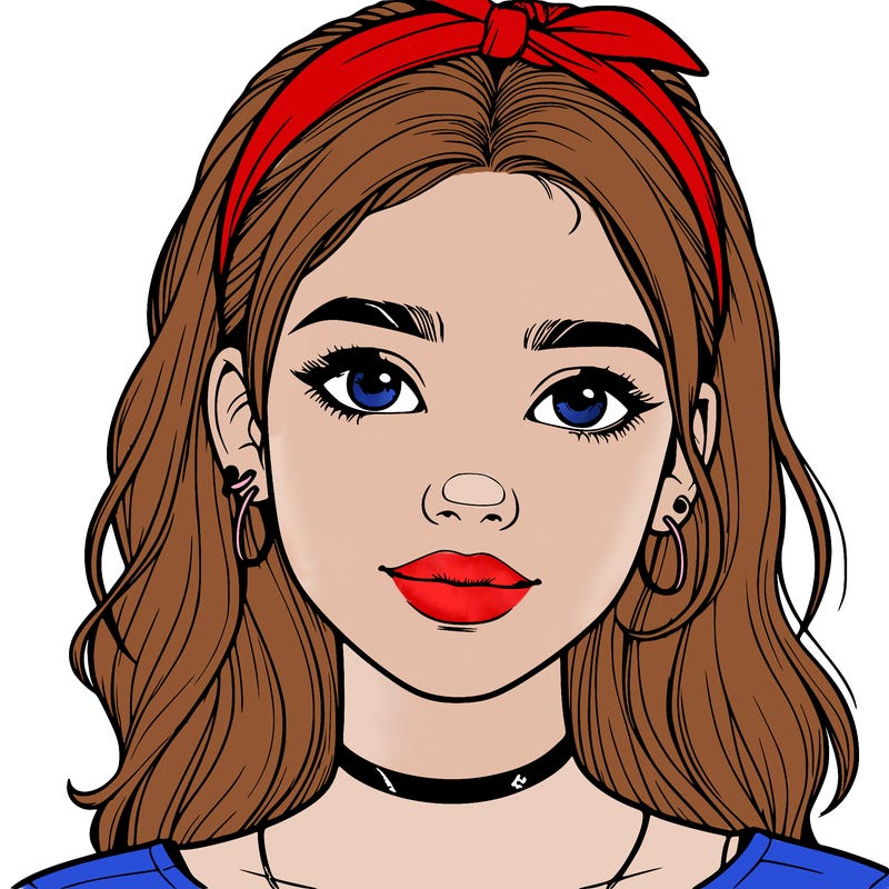 realistic teenage girl