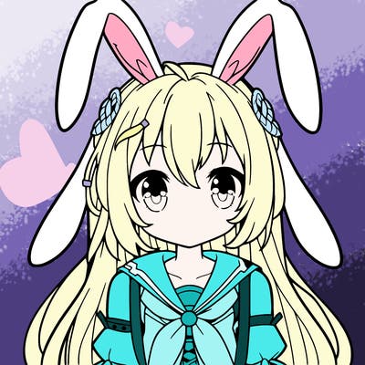 bunny anime girl