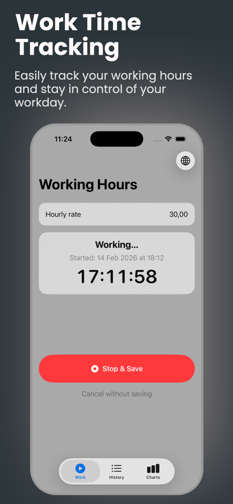 Work Time Tracking - Finance App | MWM