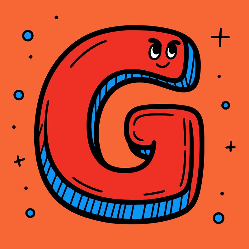 the letter g