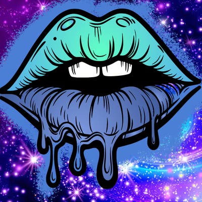 lips that look realistic and drip