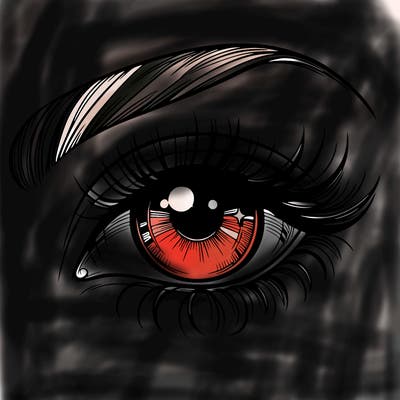 a beautiful eye