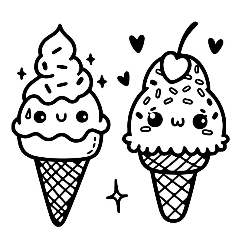 cute ice cream