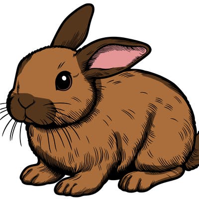 realistic bunny