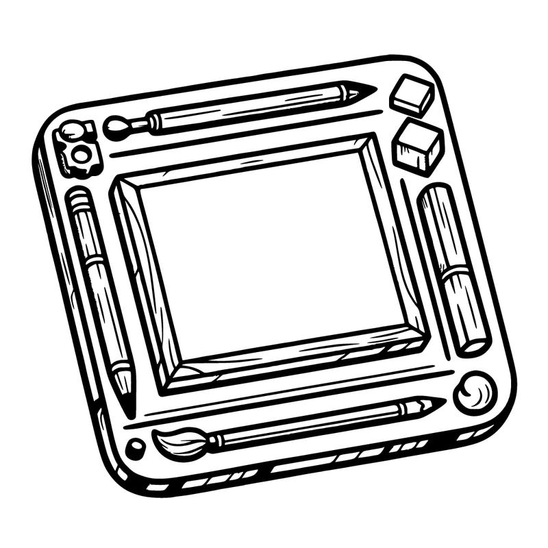 canvas that is ready to be painted on