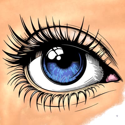 realistic eye