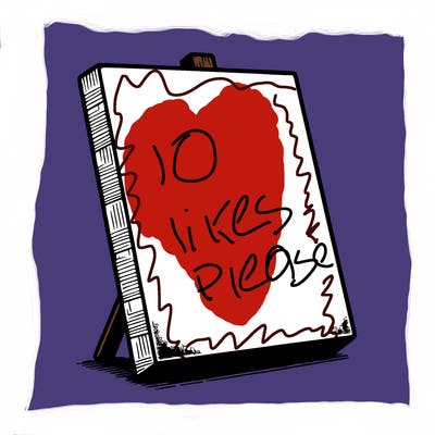 blank canvas realistic