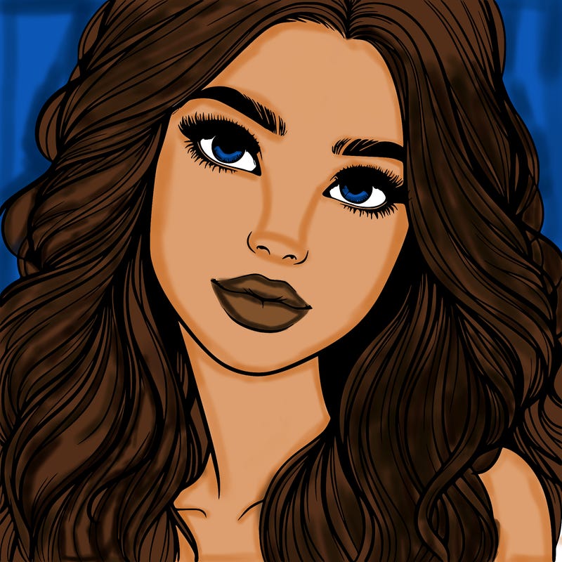 beautiful realistic girl