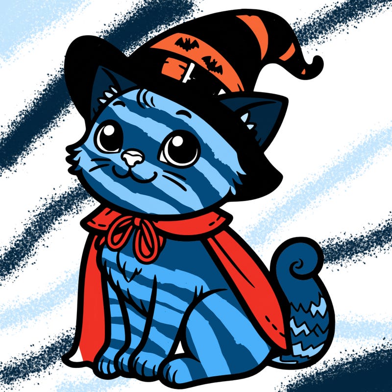halloween cat