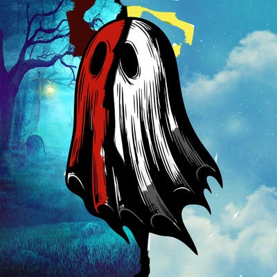 realistic creepy ghost