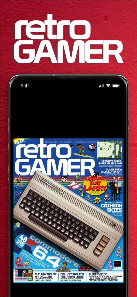 Retro Gamer Official Magazine - Entertainment App | MWM