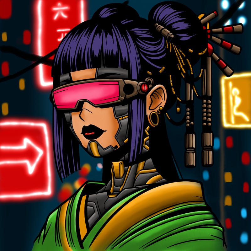 cyberpunk-geisha