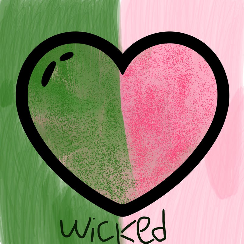 a blank heart