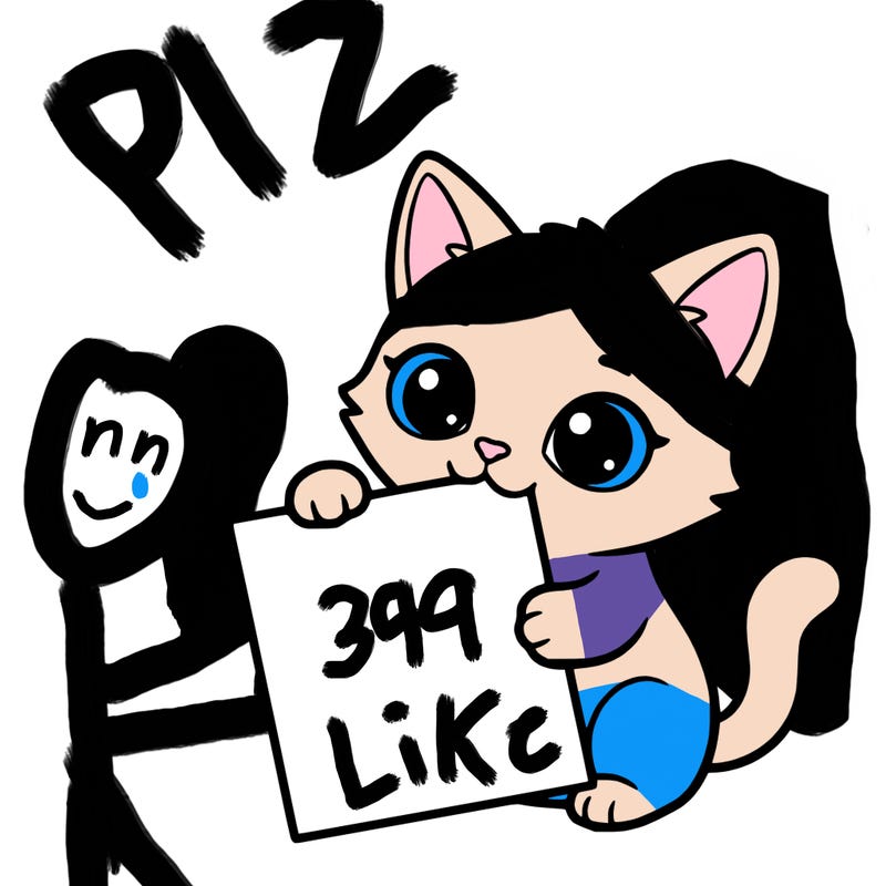 a small cat with a blank sheet of paper in its hand. the cat is sooooooo cute!