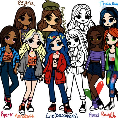 group of girls
