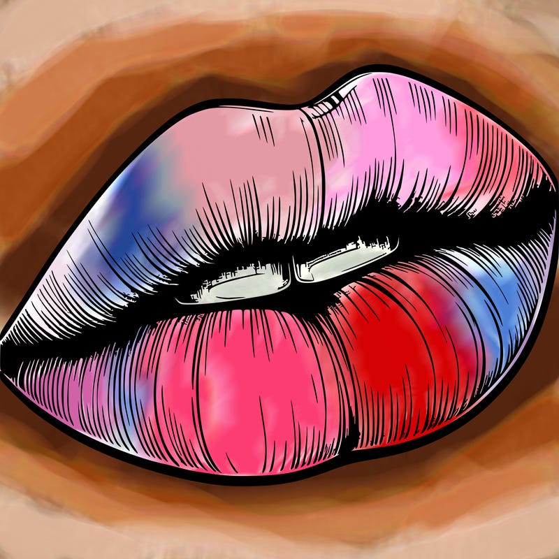realistic lips