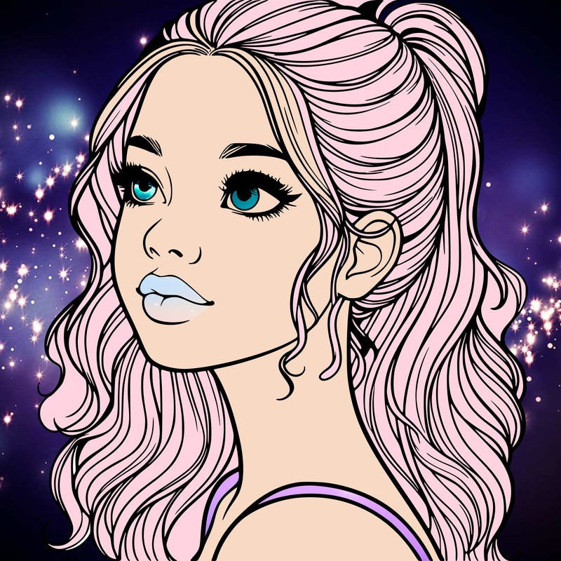 beautiful realistic girl