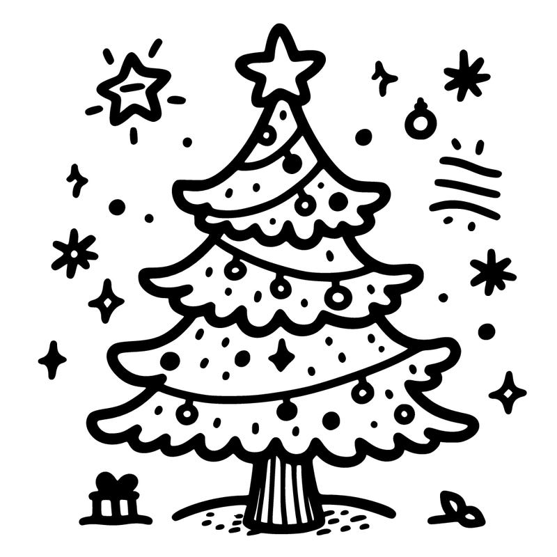 simple christmas tree