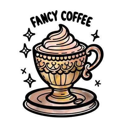 fancy coffee