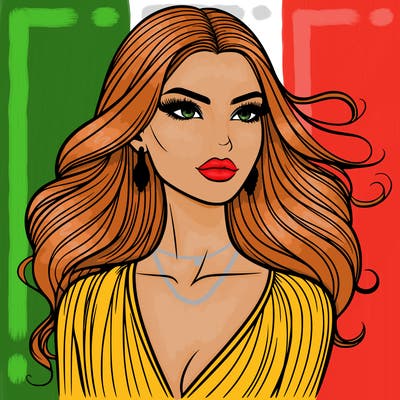 beautiful fashion woman