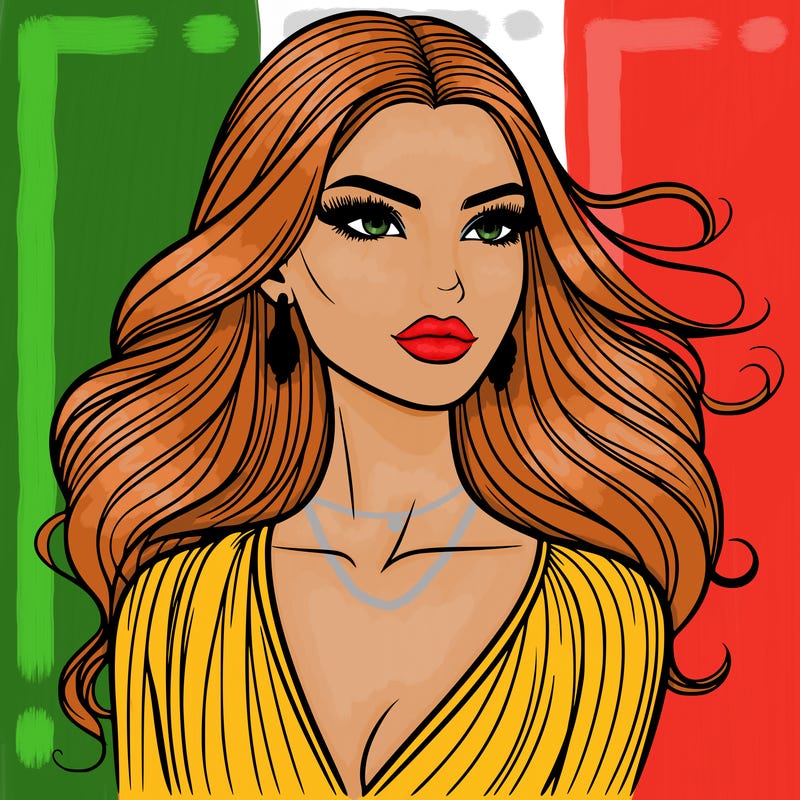 beautiful fashion woman