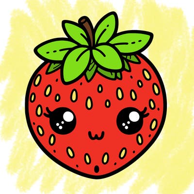 cute strawberry