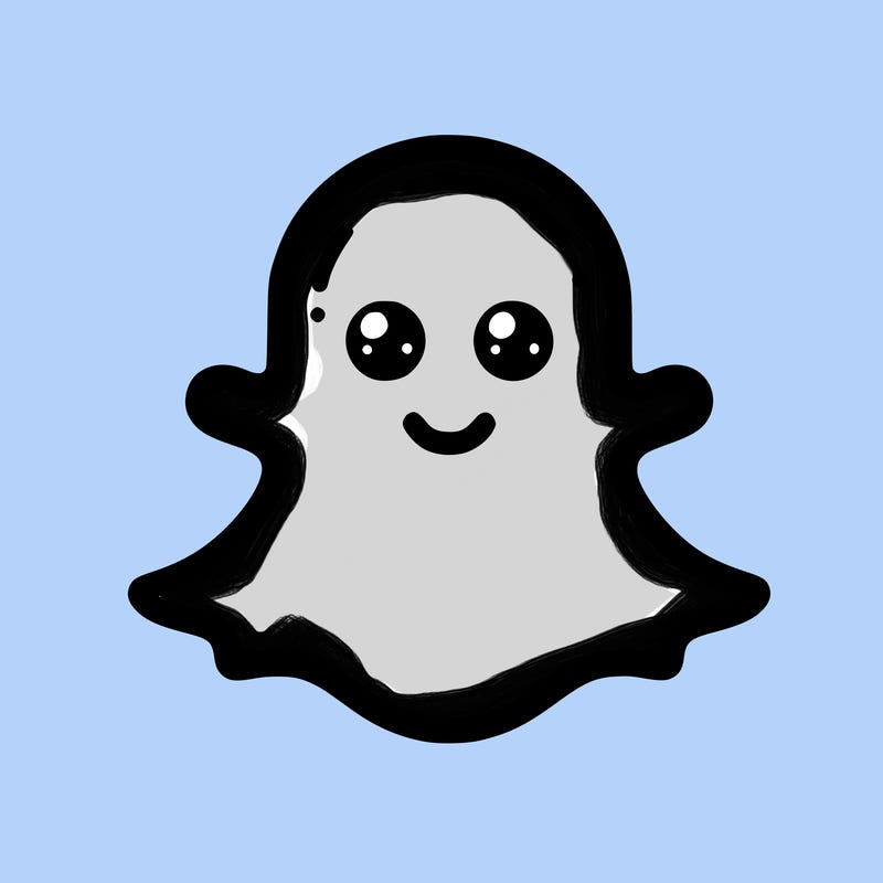 regular snapchat logo