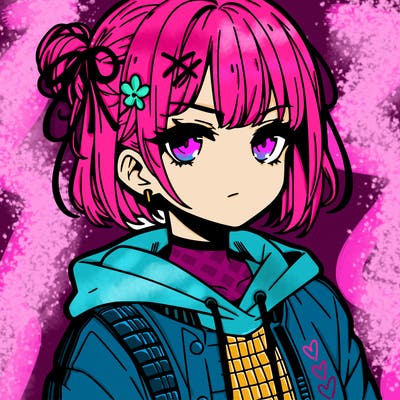 cool anime girl
