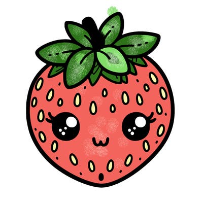 cute strawberry