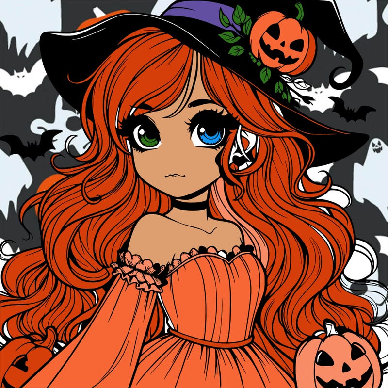 realistic girl halloween
