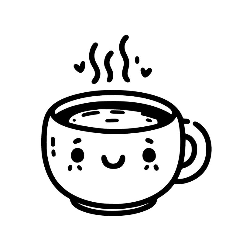 cute cup of hot chocolate