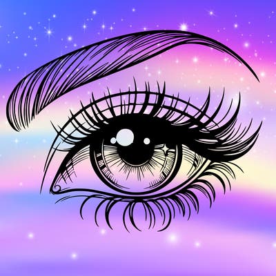 a beautiful eye