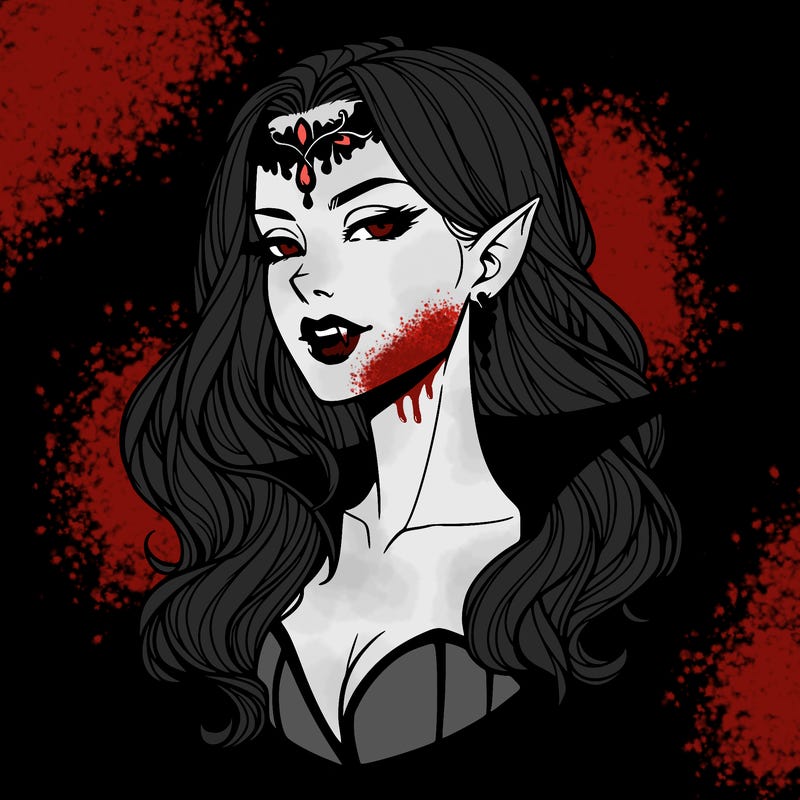 realistic vampire queen